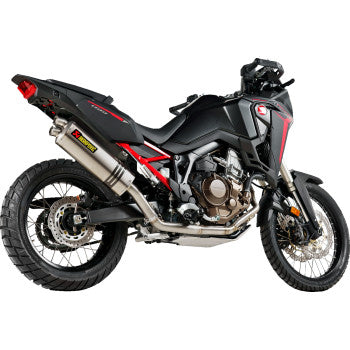 Sistema de escape AKRAPOVIC Racing Line - Titanio - CRF1100L Africa Twin DCT 2020-2022, 2024 S-H11R3-WT