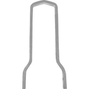 DRAG SPECIALTIES Square Sissy Bar - Chrome - 12.5"H x 7.5"W 1501-0770