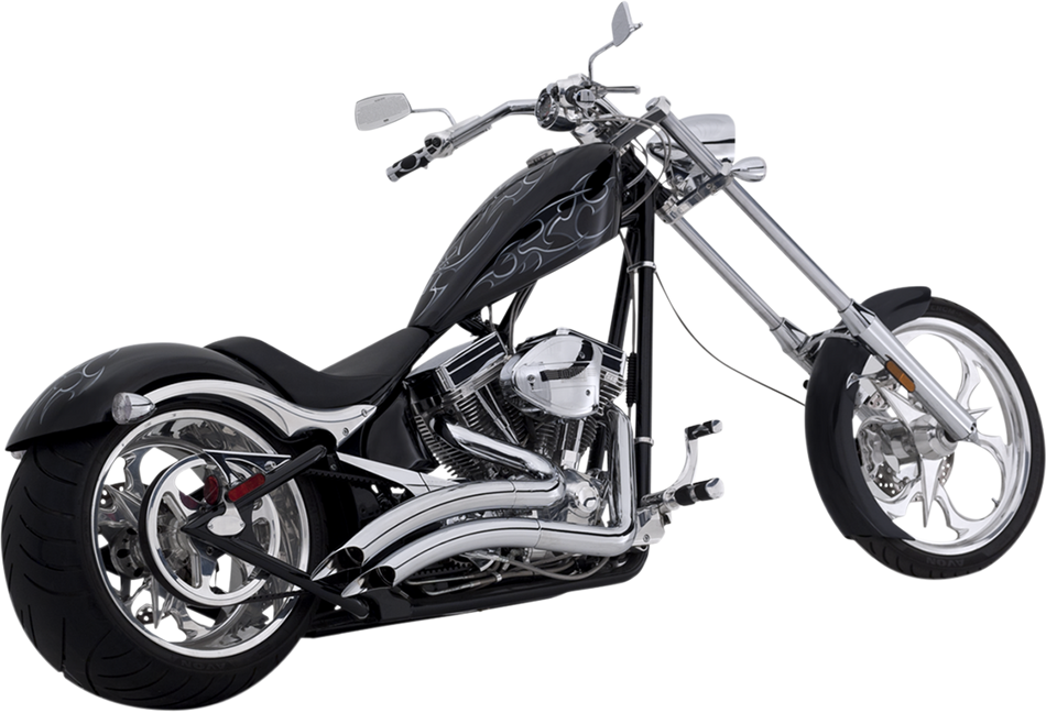 VANCE & HINES Chrome Big Dog Radius  2:2 Exhaust 2006-2010  26037