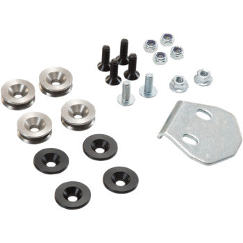 SW-MOTECH Adapter kit for ADVENTURE-RACK - Black/Silver - TRAX Adventure/ION/EVO GPT.00.152.35100/B