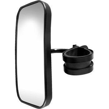 Parts Unlimited Mirror - Side View - Rectangle - Black  16001 1812-0491