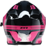 Z1R Solaris 2.0 Helmet - First Tracks - Electric - Dual Pane - Black/Pink - 2XL 0120-0848