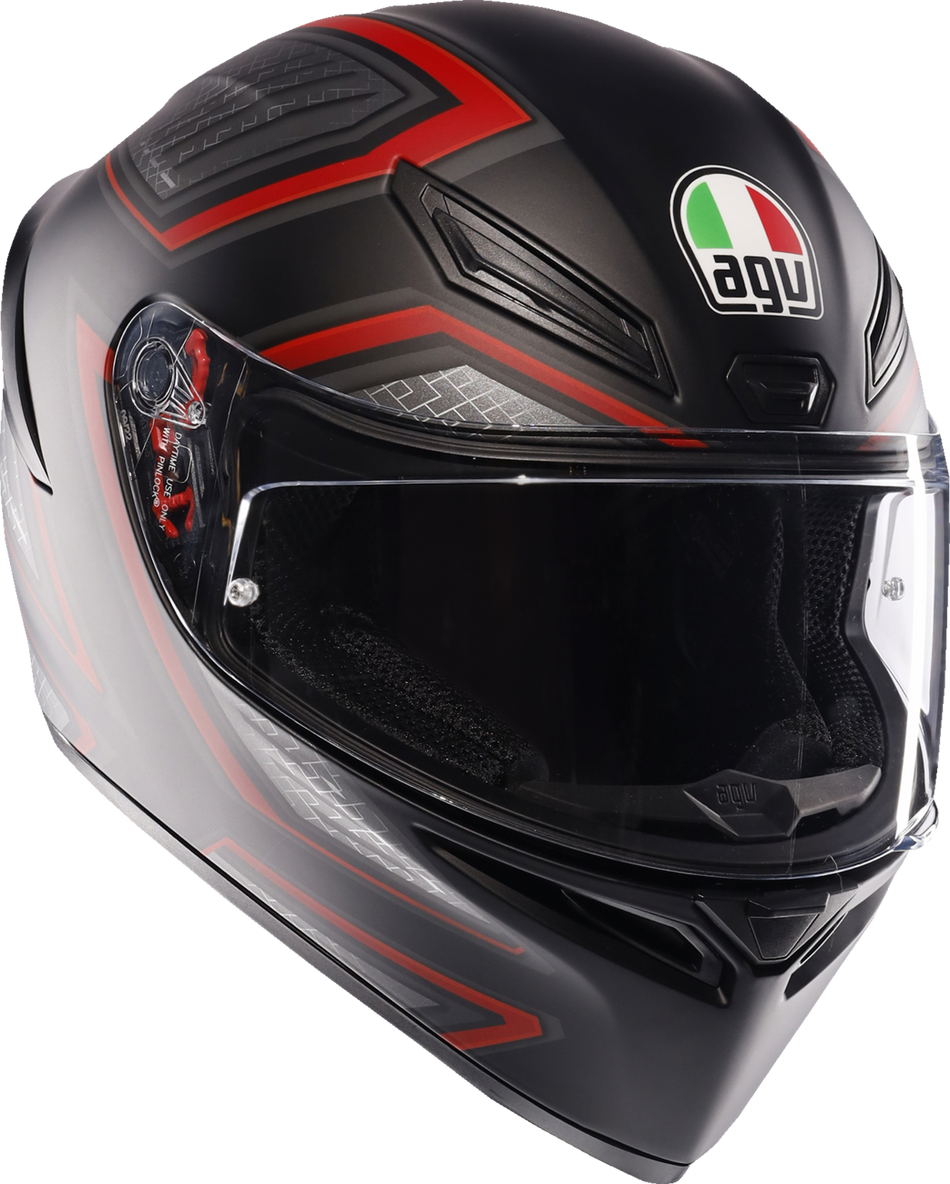 AGV K1 S Helmet - Sling - Matte Black/Red - 2XL 2118394003-038-XXL