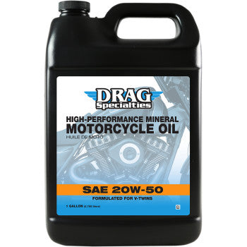 DRAG SPECIALTIES OIL Engine Oil 20W-50 - 1 U.S. gal. 198926