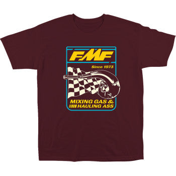 FMF Metalworks T-Shirt - Maroon - 2XL SU24118901MRN2X