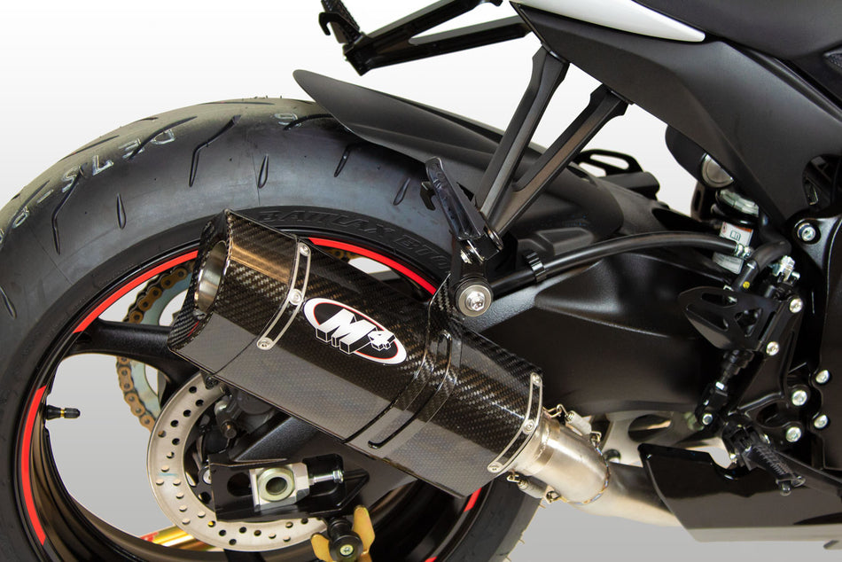 M4 Auspuffanlage Volltitan MC36 Carbonfaser 2011-2024 GSXR600/750 SU6124T