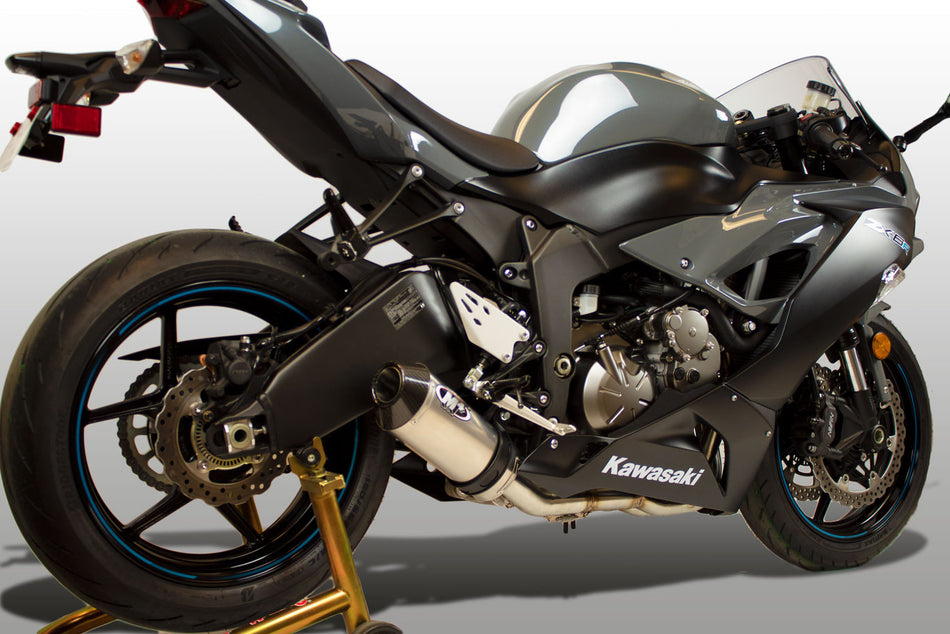 Escape M4 Sistema Completo StreetSlayer Titanio 2009 - 2023 ZX6R KA6996