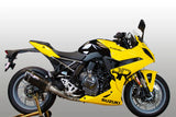 M4  Full System with Scalene Carbon Canister 2023-2025 Suzuki GSX-8S/R  SU8014