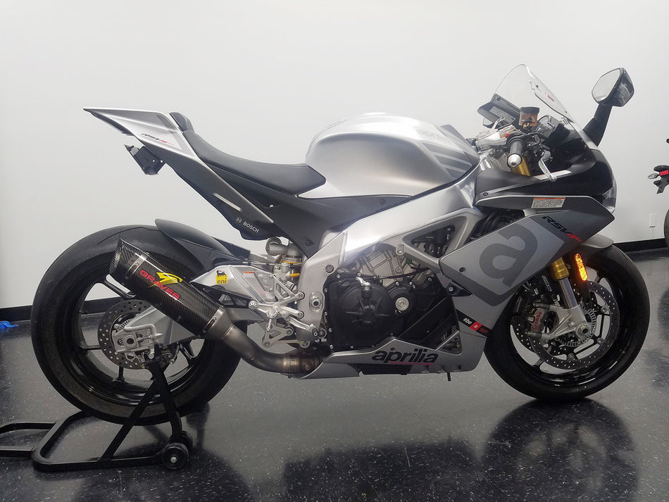 Graves Motorsports Aprilia RSV4 RSV4 RF / RR 2016 Kat-Eliminator-Auspuff EXA-16RSV4-CETC