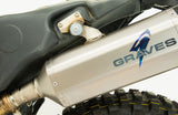 Graves  Titanium Exhaust Slip-On  Ktm 690 Enduro R 2019-2023 /Gas Gas E SM S 700 2023-2024  Exk-19690-Sot