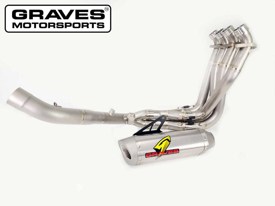 Graves Titanium Full System Ti Silencer Gsx-R1000  2017-2024 Exs-17g1-Ftt