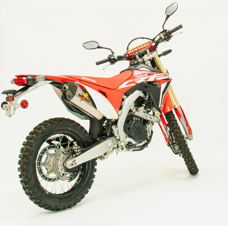 Graves honda crf450l / crf450x 19-23 titanium exhaust exh-19c4x-sot