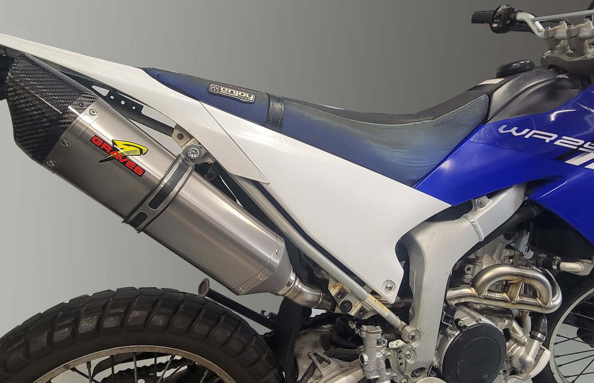 Sistema de escape completo Graves para WR250R y WR250X 2008-2019 Exy-08WR2-Fstw
