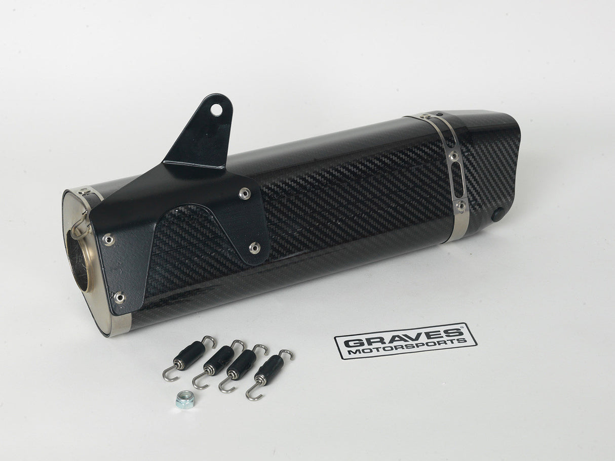 Graves Motorsports Vollti-Auspuffanlage Carbon Fz-09 2014-2016 + Fj-09 2015-2020 + Xsr900 2017-2020 + Mt-09 2018-2020 Exy-14fz09-Ftc 