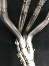 Vandemon   Z1000 & SX Titanium Exhaust & Twin Carbon Fiber Mufflers KAWAZ10EXTIKITTB VA-20