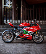 Vandemon Ducati V2 Panigale & Streetfighter Titanium Low Mount Exhaust System 2020-24 DUCV2TIEXHSBELA VA-129