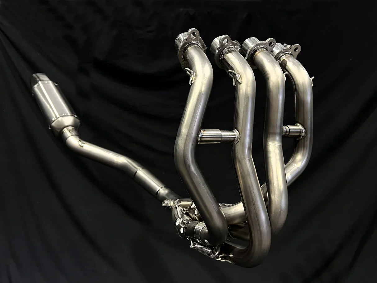 Vandemon  Side Mount Titanium Race Exhaust System 2023-2025 ZX4R-ZX4RR KAWAZX25RTIEXHA VA-68