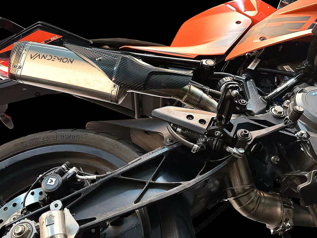 Vandemon  KTM RC 390 & 390 DUKE Titanium Exhaust System 2022-2023 KTMRC390TIMUFB VA-59