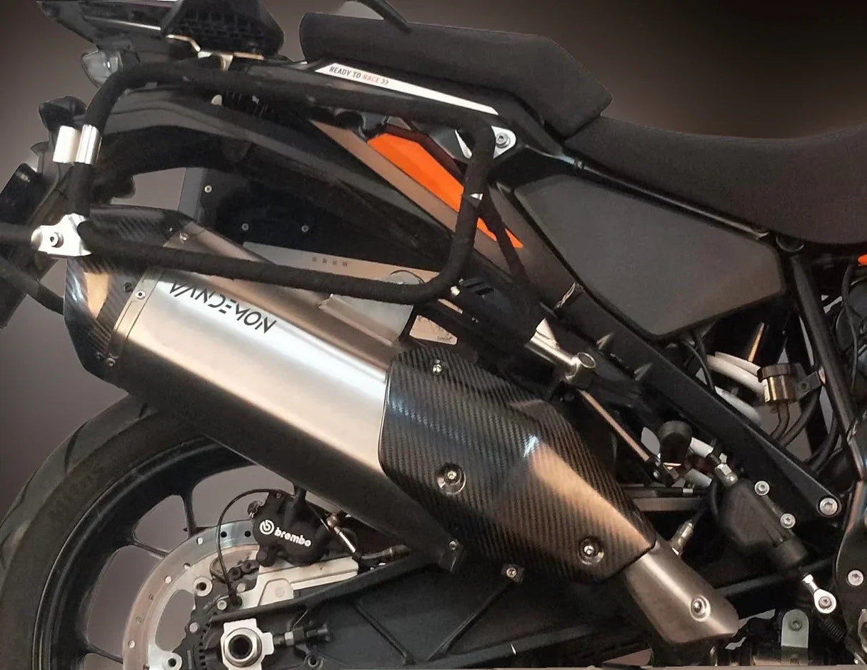 Vandemon KTM 1290 Super Adventure S & R  Full Titanium Exhaust System 2021-2024 KTM129ADTIEXHCB VA-136