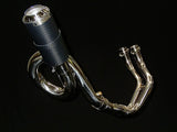 Vandemon  Yamaha R7   2014-25 MT07 FZ07 XSR700 Tracer 700/GT Tracer 7/GT Titanium Exhaust System YAMAMT07EXHTICFB VA-80