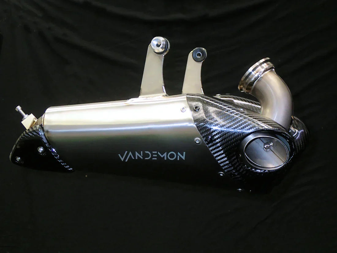 Vandemo  Titanium Belly Slip-On Ducati V2 Panigale & Streetfighter  2019-24 DUCV2TIMUFFBELA VA-17