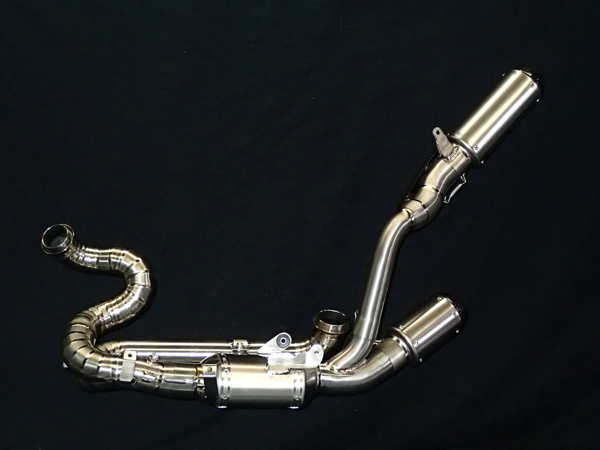 Vandemon  KTM Superduke 1290/1390R/RR Twin Shot Titanium Exhaust System KTM129SDTIEXHPB VA-63