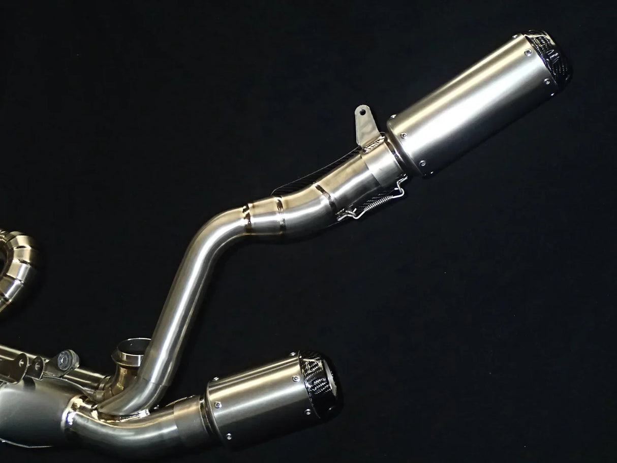 Vandemon  KTM Superduke 1290/1390R/RR Twin Shot Titanium Exhaust System KTM129SDTIEXHPB VA-63