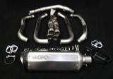 Vandemon  Z1000 & SX Titanium Exhaust Single Titanium Muffler KAWAZ10EXTITISA VA-85