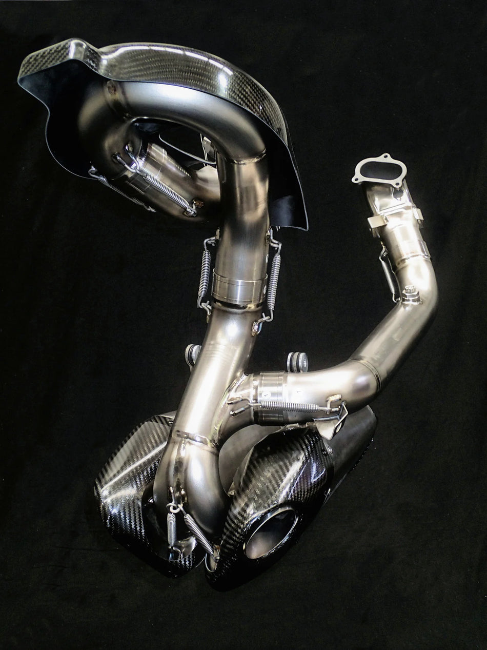 Vandemon Ducati Panigale 899,959,1199,1299 Titanium Belly Exhaust System 2011-18   DUC129TIEXBELA