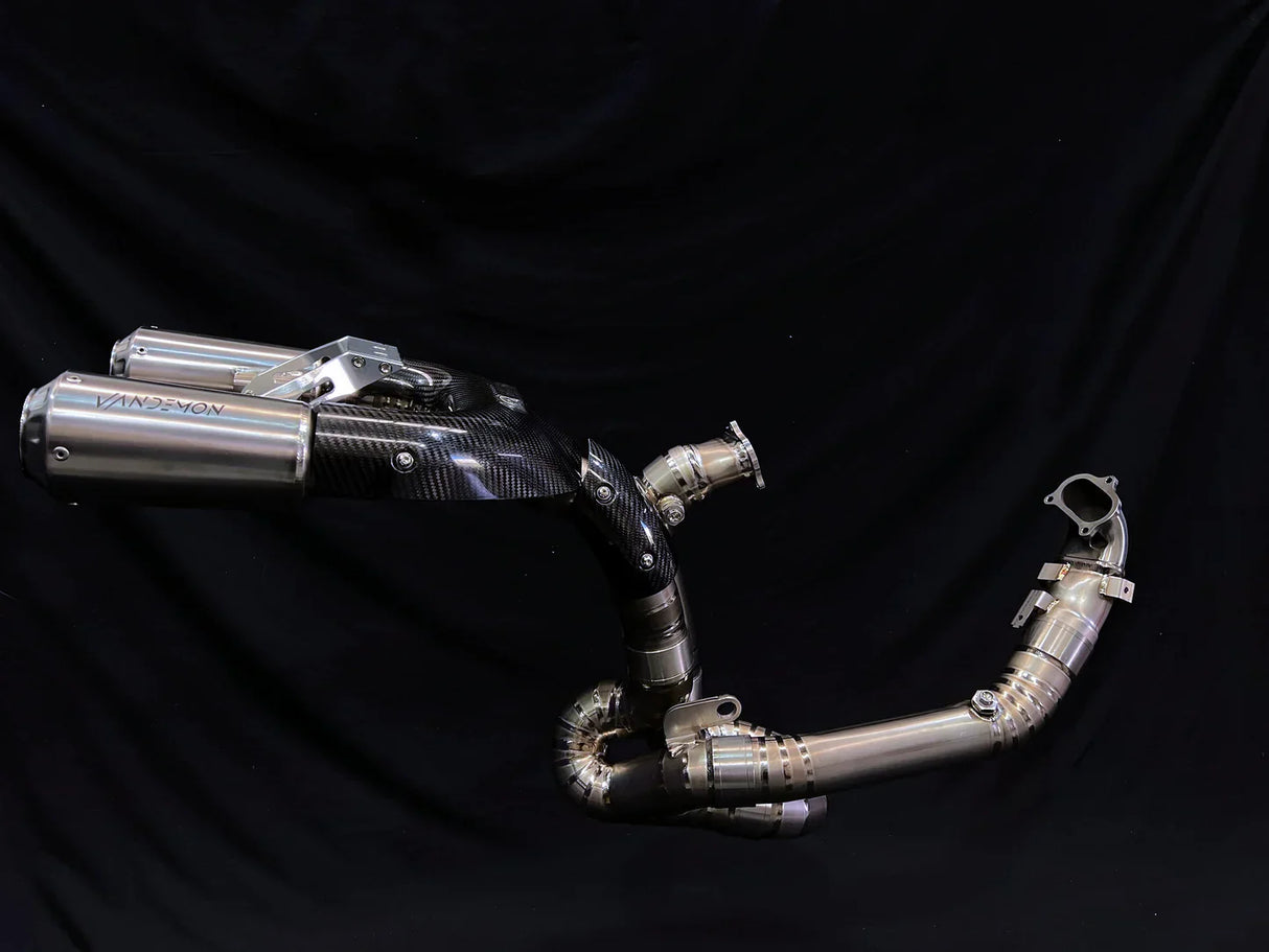 IN STOCK Vandemon  Ducati Panigale 899-959 & Corse Vandemon High Mount Titanium Exhaust System  DUC959TIEXHMESA VA-4
