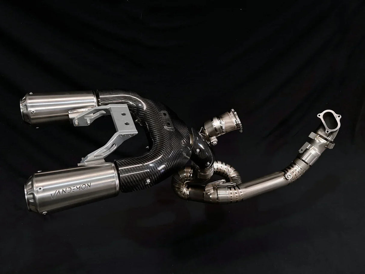 IN STOCK Vandemon  Ducati Panigale 899-959 & Corse Vandemon High Mount Titanium Exhaust System  DUC959TIEXHMESA VA-4