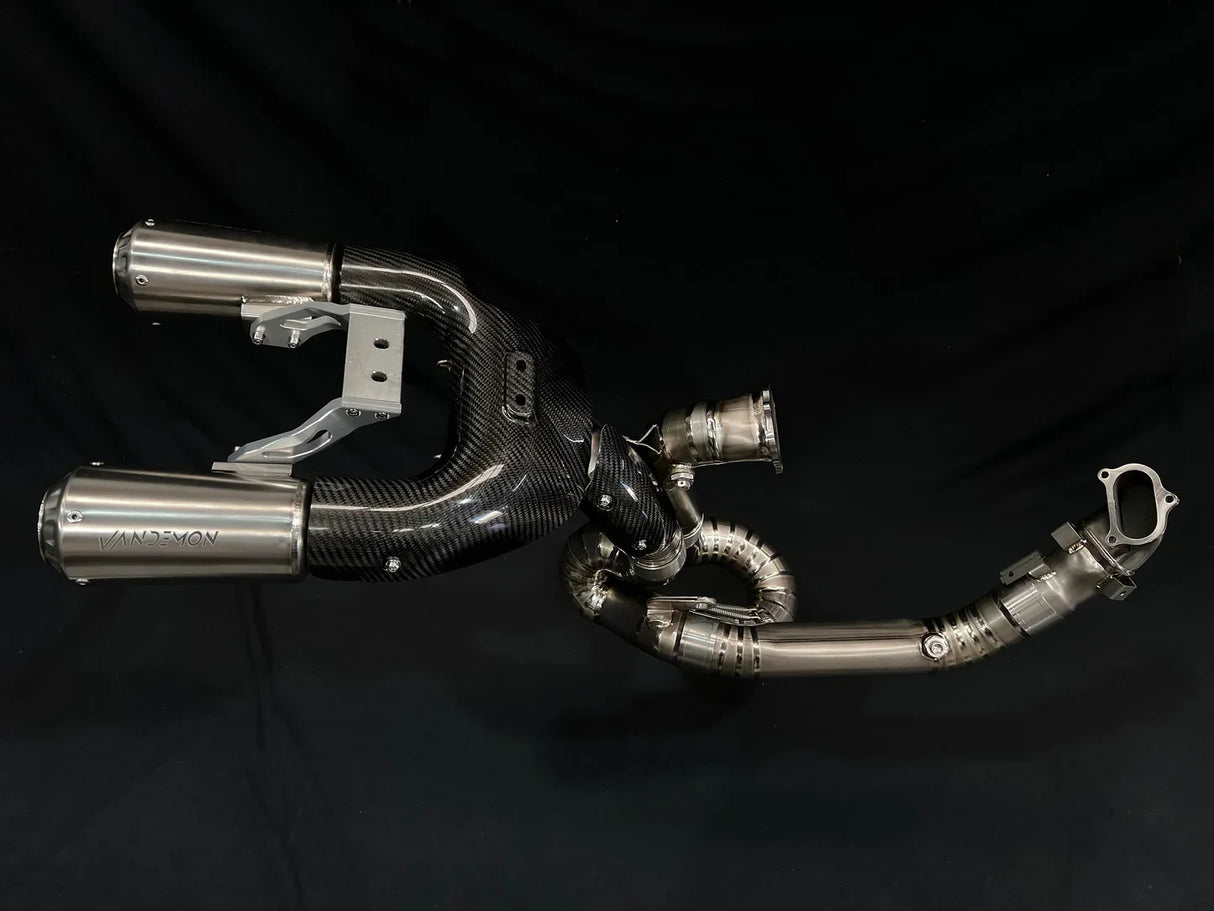 IN STOCK Vandemon  Ducati Panigale 899-959 & Corse Vandemon High Mount Titanium Exhaust System  DUC959TIEXHMESA VA-4