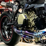Vandemon  Ducati Panigale 1199, 1199S, 1299S, 1299 SP & R  2011-18 Titanium High Mount Exhaust System DUC129TIEXHMESA VA-36