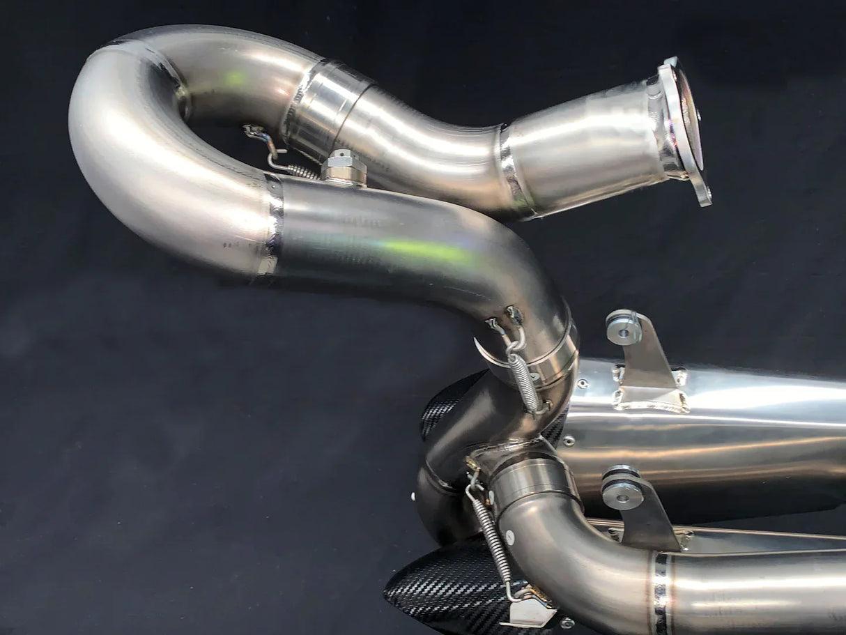 Vandemon Ducati Panigale 899,959,1199,1299 Titanium Belly Exhaust System 2011-18   DUC129TIEXBELA VA-122