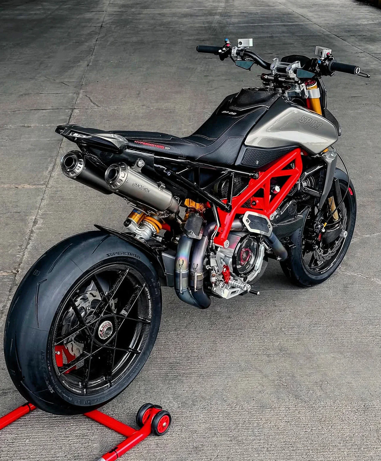 Vandemon Ducati Hypermotard 950 & 950SP Full Titanium Exhaust System 2019-2024 DUC950HYPMTIEXC-1 VA-110