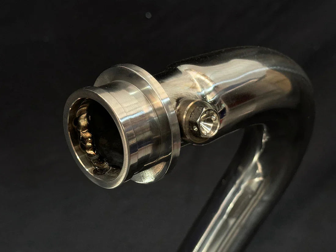 Vandemon Triumph Speed Twin 1200 Polished Titanium Exhaust  TRIUM120SPDTWNTIEXA VA-159