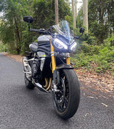 Vandemon FULL Titanium SYSTEM Triumph Speed Triple 1200RS & RR Bimodal Stealth TRIUM120SPDMUFB +TRIUM120SPDHEADR VA-131