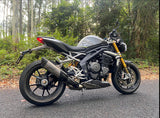 Vandemon FULL Titanium SYSTEM Triumph Speed Triple 1200RS & RR Bimodal Stealth TRIUM120SPDMUFB +TRIUM120SPDHEADR VA-131