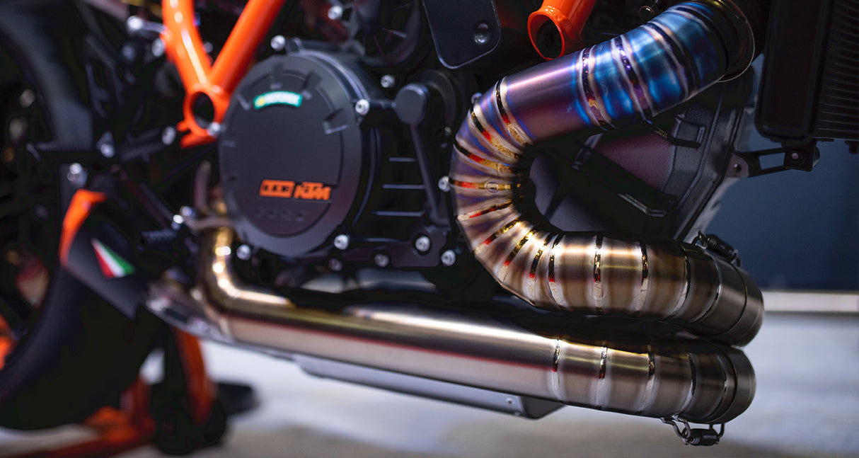 Austin Racing 2020 - 2024 KTM SUPERDUKE 1290 R/RR/EVO RS2 FULL RACE EXHAUST SYSTEM  AR0006