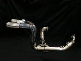 Vandemon  Ducati Panigale 1199, 1199S, 1299S, 1299 SP & R  2011-18 Titanium High Mount Exhaust System DUC129TIEXHMESA VA-36