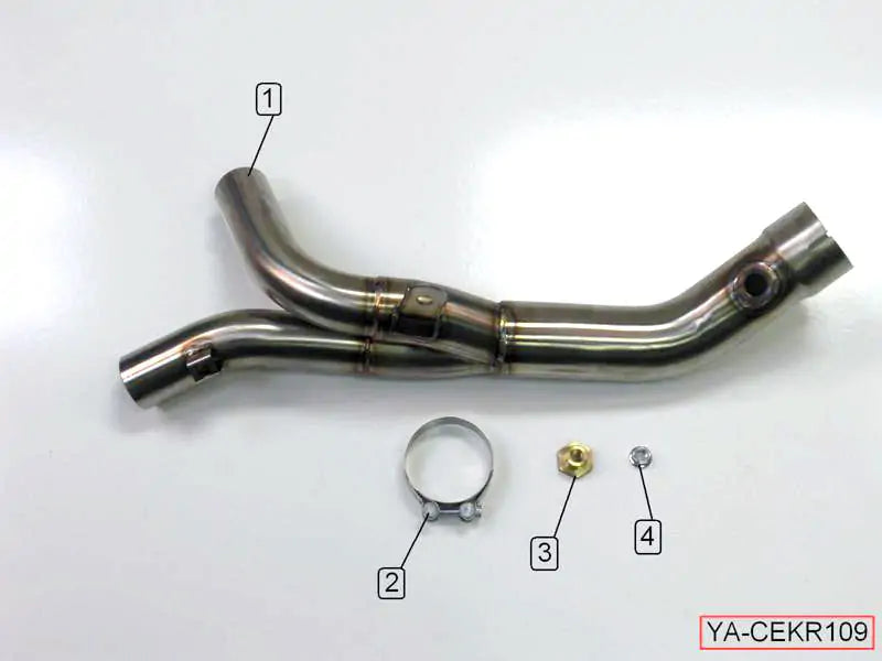 M4 Exhaust Catalytic Converter Eliminator 2009-2014 R1 YA-CEKR109