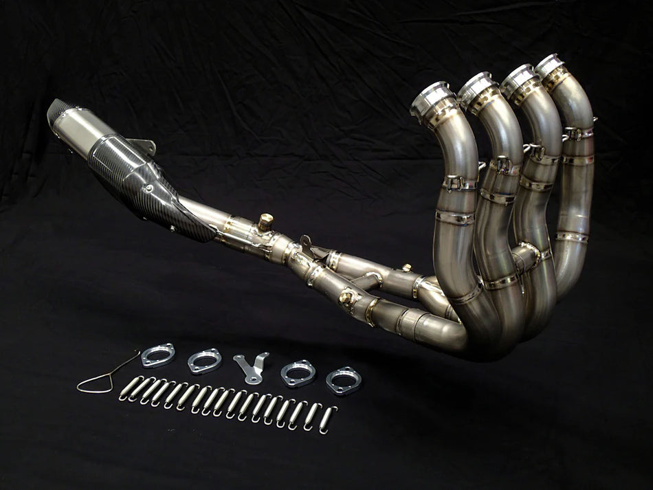 Vandemon  Yamaha YZF-R1 & YZF-R1M Vandemon Titanium Exhaust System 2015-24 YAMAR115EXHTICFA