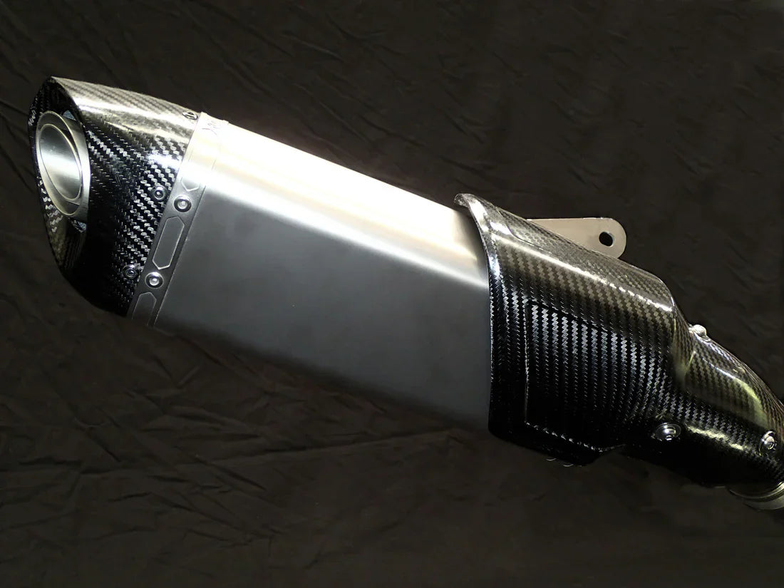 Vandemon  Yamaha YZF-R1 & YZF-R1M Vandemon Titanium Exhaust System 2015-25 YAMAR115EXHTICFA VA-82