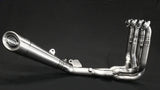 Vandemon Brushed Titanium Exhaust System  Ninja ZH2  2020-25 KAWAZH2TIEXHSYSBRUB VA-98