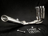 Vandemon Brushed Titanium Exhaust System  Ninja ZH2  2020-25 KAWAZH2TIEXHSYSBRUB VA-98
