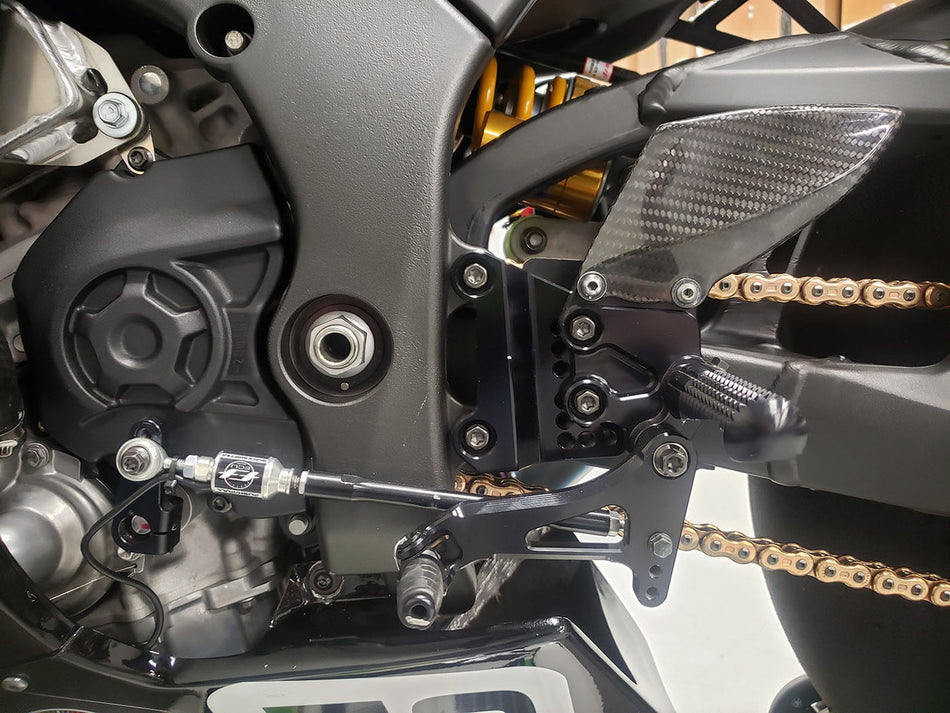 Graves Motorsports  Zx-10r / Zx-10rr  2016-2023 Adjustable Rearsets 16-23 W-Rsk-19zx1-Kaf