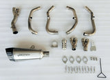 Vandemon  Titanium Low Mount Exhaust System  ZX4R-ZX4RR  2023- 2025 KAWAZX4RTILMEXHA VA-76