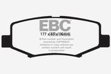 EBC 06-11 Dodge Nitro 3.7 Ultimax2 Rear Brake Pads UD1274