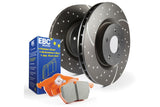 EBC S8 Kits Orangestuff Pads and GD Rotors S8KR1061