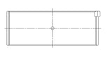 ACL VW/Audi 1781cc/1984cc 0.25 Oversized High Performance Rod Bearing Set 4B1606H-.25